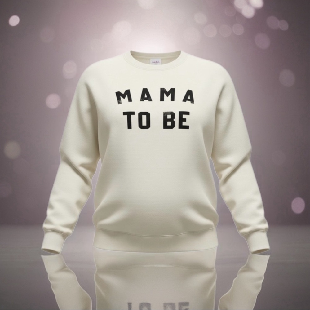 Isabel Maternity by Ingrid & Isabel Cream 'Mama To Be' Sweatshirt